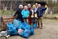 Mit Muskelkraft gegen Müll: Dreck-weg-Tag in Moselweiß