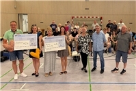 Musikverein und Kirchenchor St. Sebastian spenden für Herzkissen und Mission Positivity