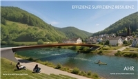 Neubau der Nepomukbrücke in Rech: Gemeinderat entscheidet sich für pfeilerlose 1-Feldvariante