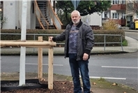 Neue Bäume und reflektierende Blumenkübel für mehr Sicherheit