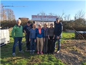 Neue Pumpe für den Gemeinschaftsgarten