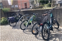 Neue sichere Fahrradständer an
katholischer Kirche in Rheinbreitbach