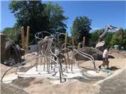 Neuer Kletterparcours bringt Bewegung in den Festungspark