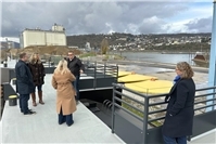 Neuwied: Bau des neuen Schiffsanlegers schreitet voran