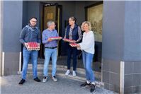 Osterspende an Koblenzer Obdachlosenrestaurant