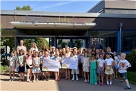Regenbogenschule Sinzig spendet 11.916 Euro für Kinderhilfe