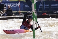 Ricarda Funk dominiert Kanuslalom Nationalqualifikation in Markkleeberg