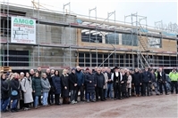 Richtfest bei der Anne-Frank-Realschule plus