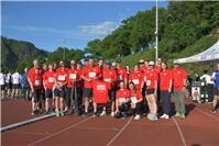 Rund 30 Sportlerinnen und Sportler
liefen für den Landtagsabgeordneten