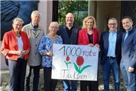SPD spendet Blumen für die Karthause