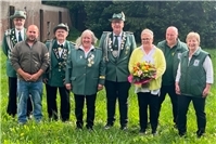 Schützenkönig Thilo Schmitt beim Königsschießen 2026 in Urmersbach