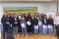 Schulsanitätsdienst Untermosel erhält Auszeichnungen in Koblenz