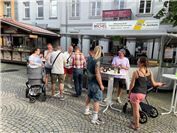 Schwarzes, rotes und heiliges Bier bei der Sinziger Kirmes