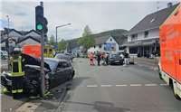 Sechs Verletzte bei Verkehrsunfall in Königswinter 