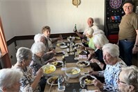Seniorengruppe Oedingen lässt es sich gut gehen!
