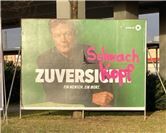 Vandalismus im Wahlkampf 