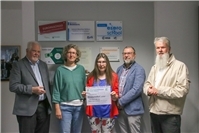 Spende an das Schulorchester des Megina-Gymnasiums in Mayen als Dank für Jubiläumsauftritt