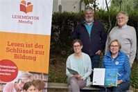 Stadtbürgermeister Grün eröffnet „Vorlesen auf dem Spielplatz“