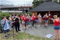 Stadtsoldaten Andernach feiern drittes Grillfest
