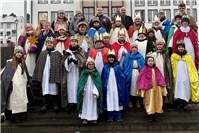Sternsinger zu Besuch im Rathaus