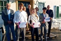 Strahlende Gewinner des Schülerpreises der Stiftung Bundeskanzler-Adenauer-Haus