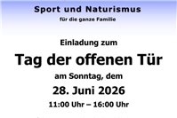 Tag der offenen Tür beim Naturistenverein Familiensportbund Bonn in Wachtberg