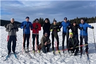 Traditionelles Skitrainingslager der Masters Ruderer