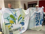 Turnfest-Banner Leipzig 2025 ergattert