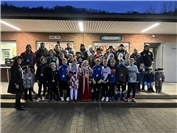 Überraschungsbesuch beim Training