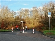 Unterführung an der Kurt-Schumacher-Brücke für Pkw gesperrt