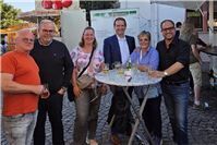 Verbandsbürgermeister im Dialog mit Bürgerinnen und Bürgern