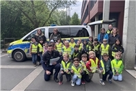 Vorschulkinder aus Erpel besuchen Polizei Bonn-Oberkassel und erleben spannende Einblicke
