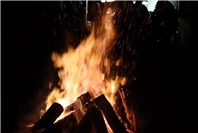 Fackelwanderung zu Silvester im Buchfinkenland