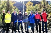 Wanderung über die Geyerlay-Hängebrücke