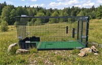 Zusätzliche große Lebendfalle für die Hundesuchhilfe „Saving Paws“ 