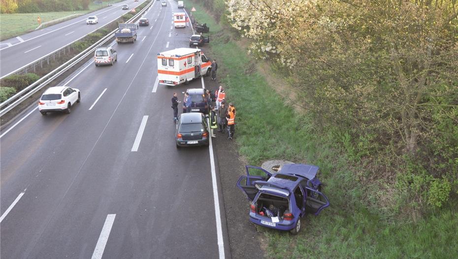 Folgenschwerer Unfall auf der A48