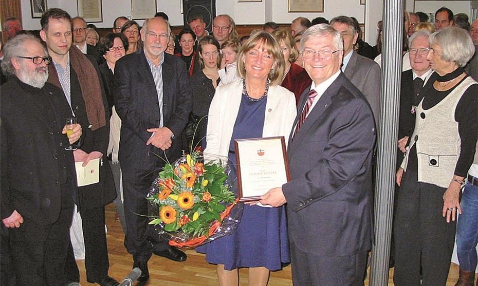 Ehrennadel für Ulrike Kessel