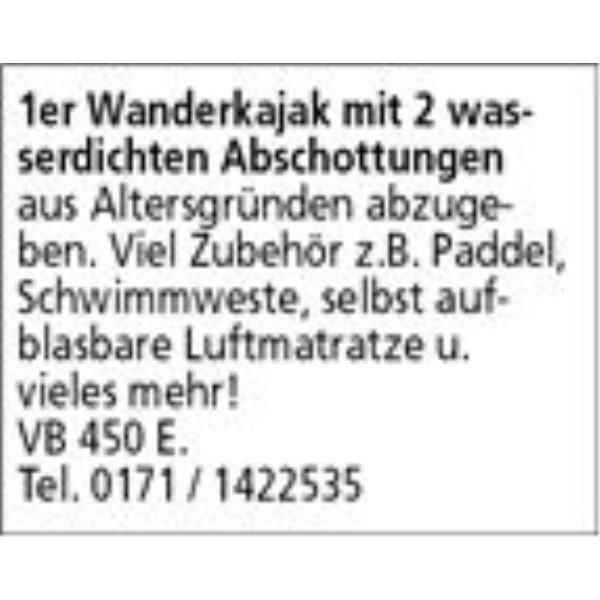 Anzeige