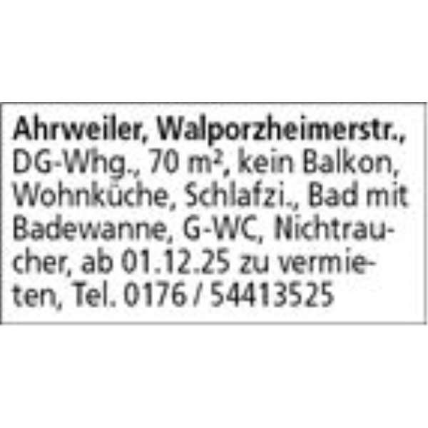 Anzeige