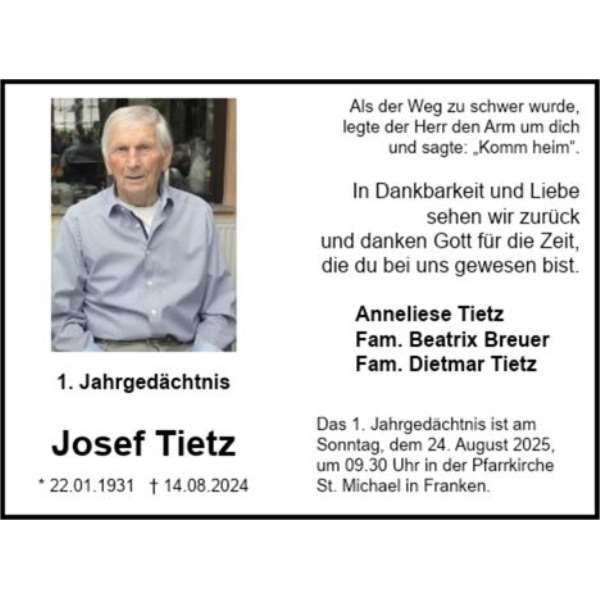 Anzeige