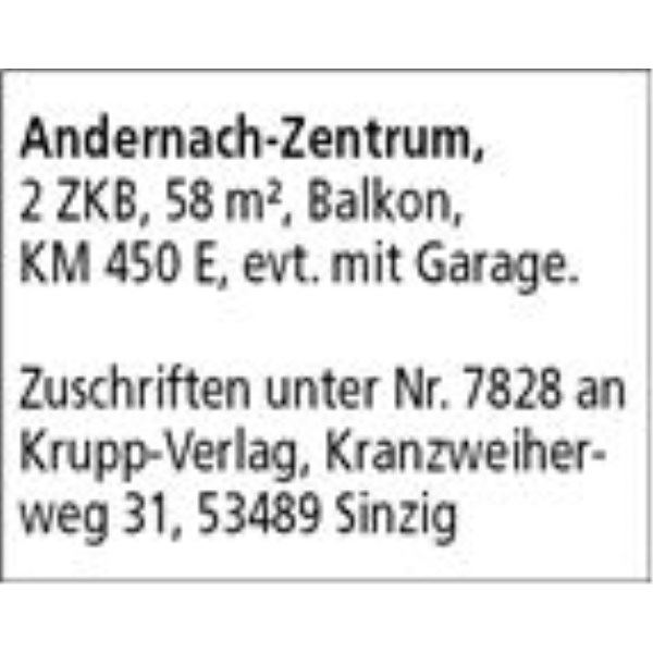 Anzeige