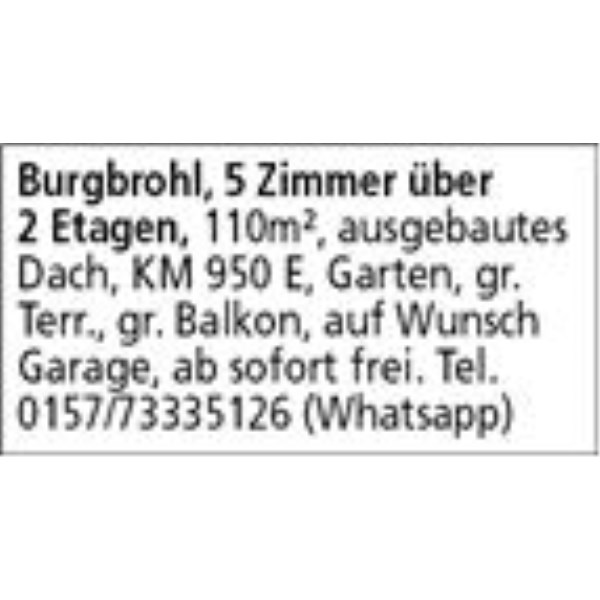 Anzeige