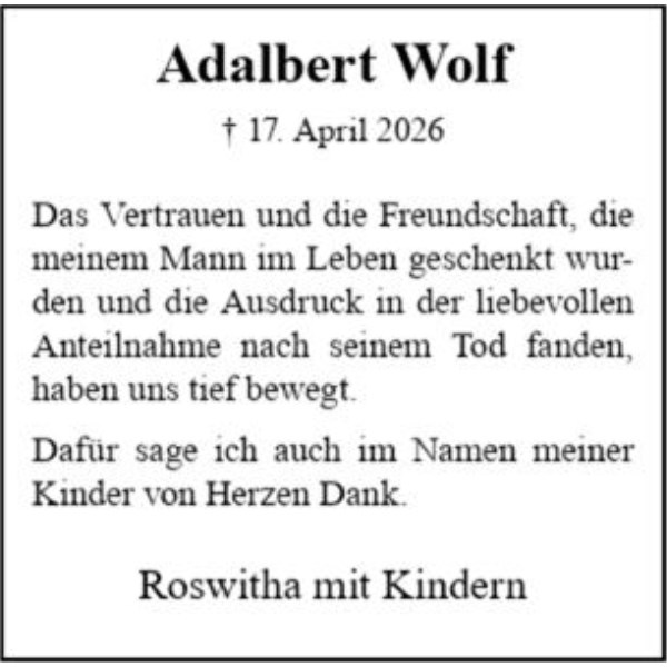 Anzeige