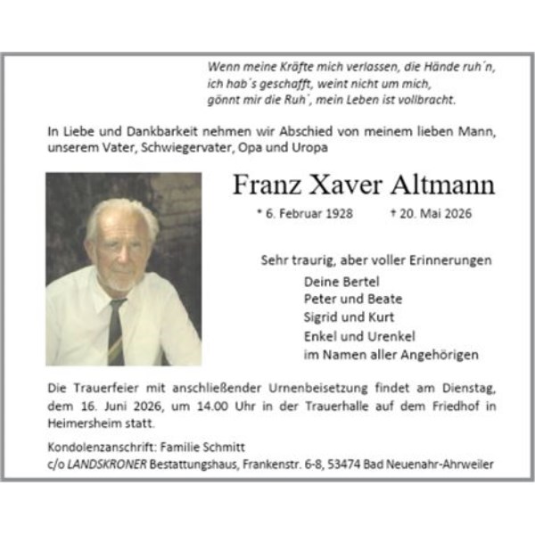 Anzeige