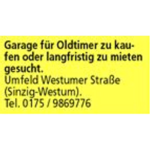 Anzeige