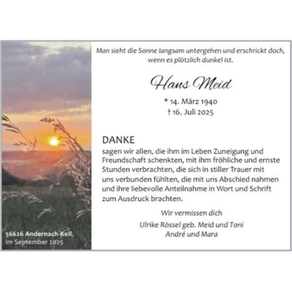 Anzeige
