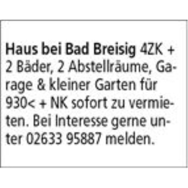 Anzeige
