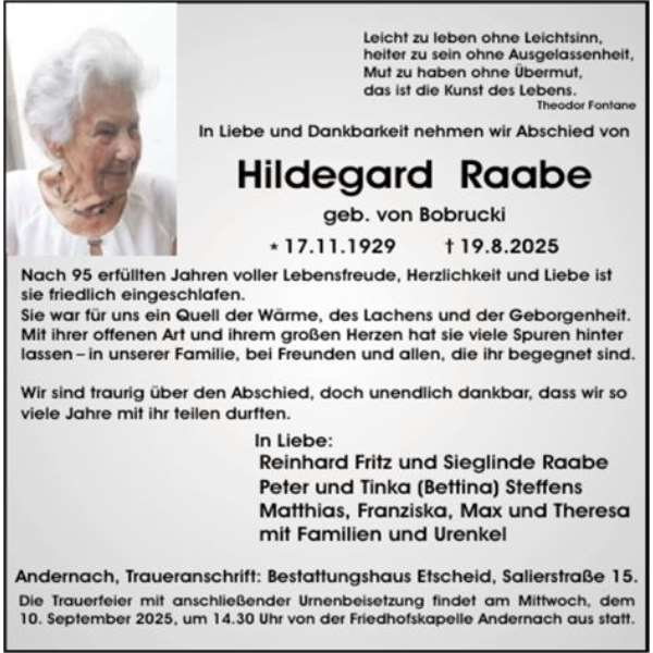 Anzeige