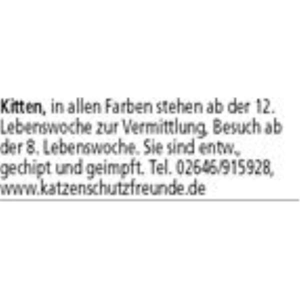 Anzeige