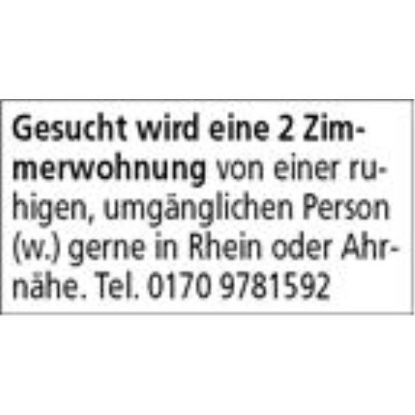 Anzeige